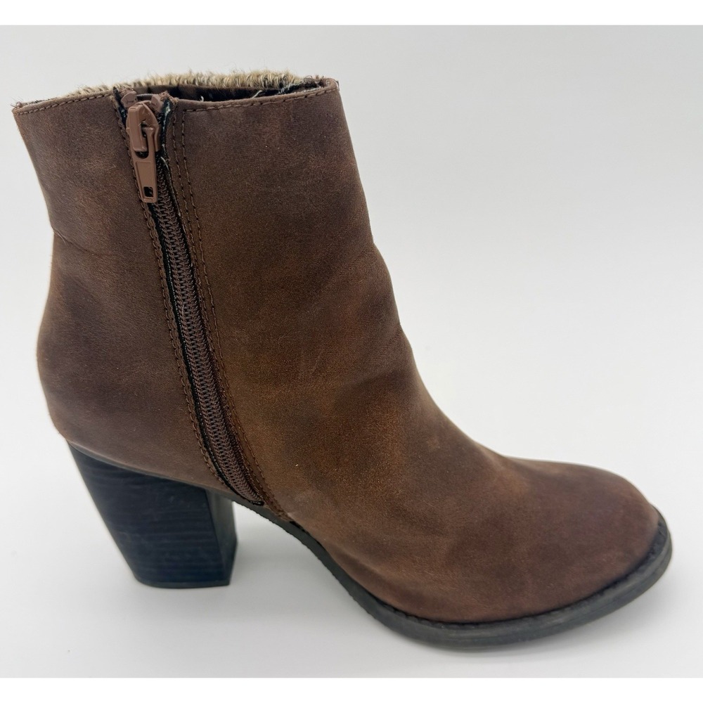 Sweater Ankle Boot 8.5 Boho Western Cottagecore Vintage Y2K Festival Prairie 90s - Picture 3 of 10